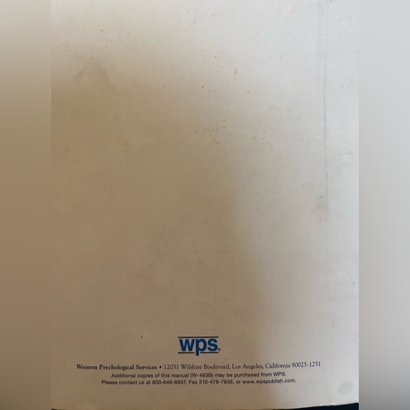 OWLS (Oral & Written Language Scales) Manual: Listening Comprehension & Oral Exp - Picture 6 of 6